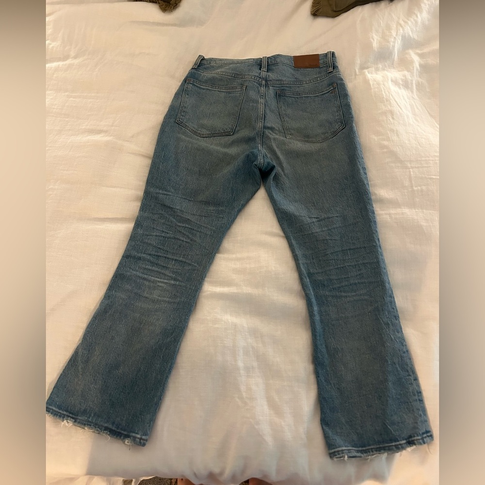 Madewell Women's Boot Cut Jeans - Light Blue